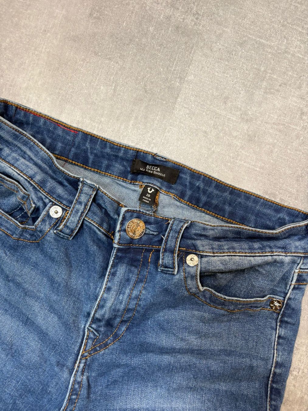 True Religion Jeans: True Religion Straight Jeans - Grösse M/28 – Usato da Werdenberg venduto da hase.vintage 4