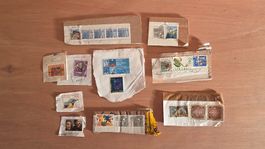 Schweizer Briefmarken Lot (gestempelt, Helvetia)