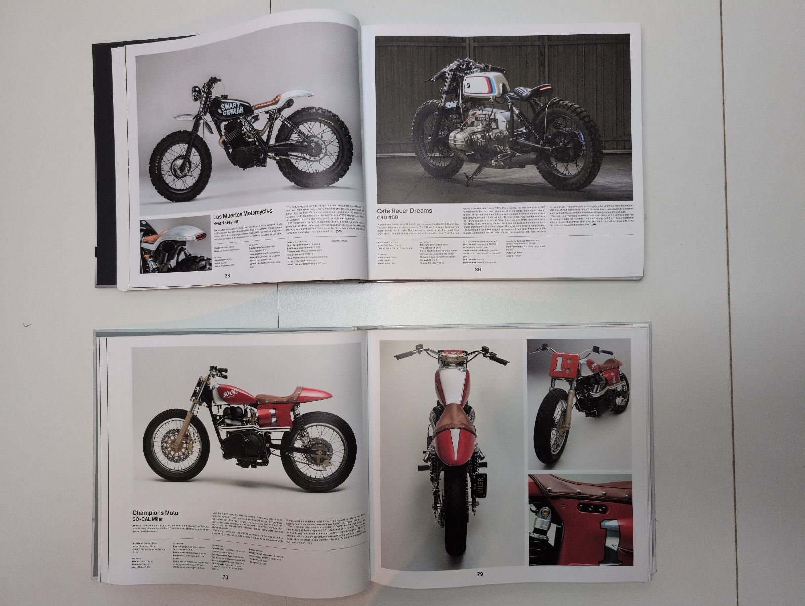 Libri: Cafe Racer The Ride 1 & 2. Custom Bikes – Usato da Liesberg Dorf venduto da legatus 3
