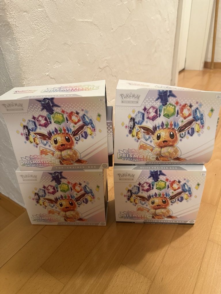 Spiele: Pokémon Prismatic Boxen 4x  – Neu (gemäss Beschreibung) aus Hünenberg von _Premius_