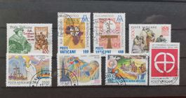Vatikan Briefmarken tolles Los, 1985 - 1989, gestempelt