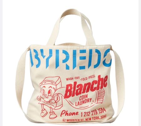 NEW Byredo Limited Edition Canvas Tote Bag Blanche Coin laun