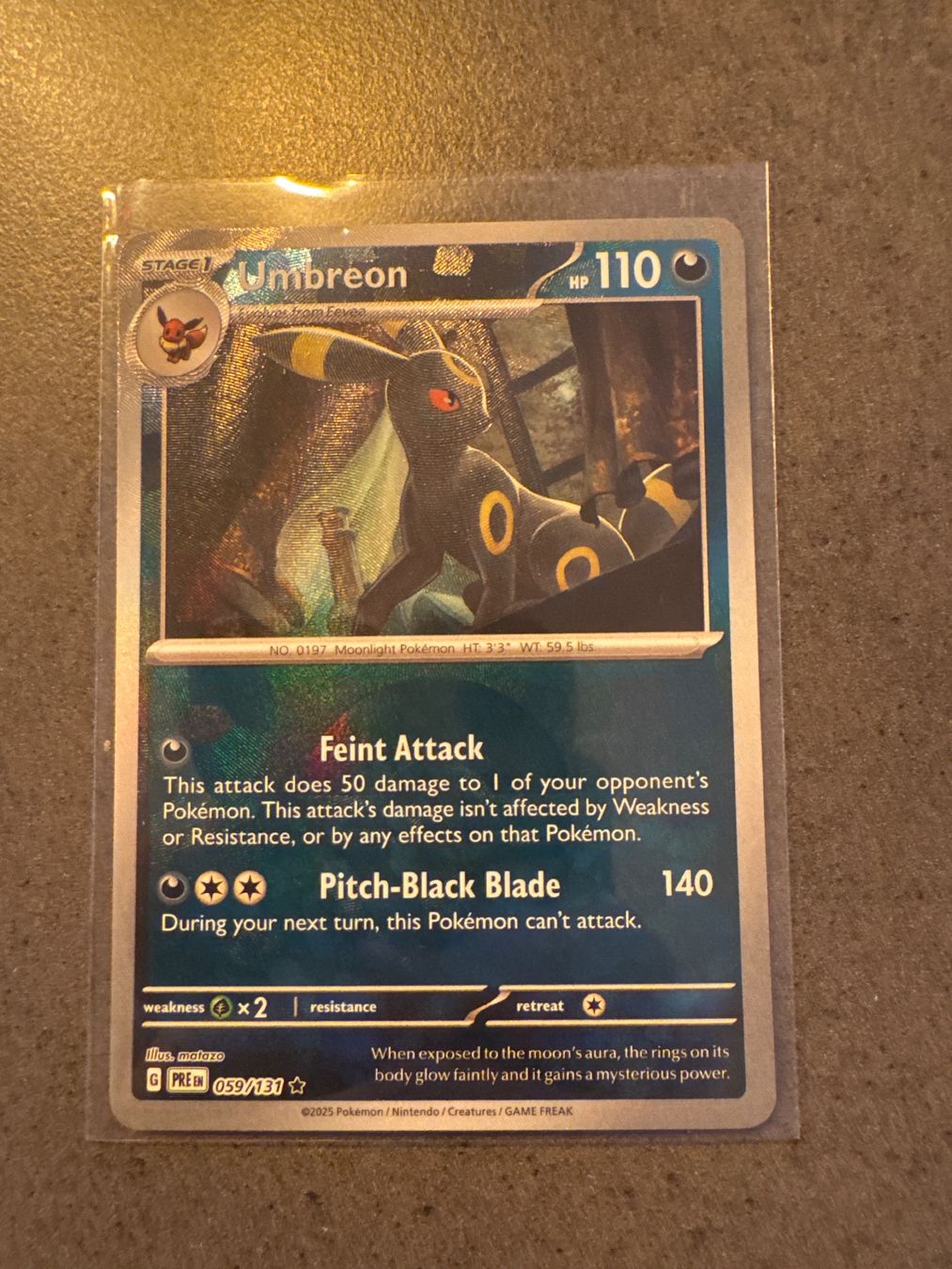 Pokémon Cartes à collectionner: Umbreon Pokeball 059/131 Prismatic Evolutions – Neuf (Voir description) à Winterthur par Fischinho
