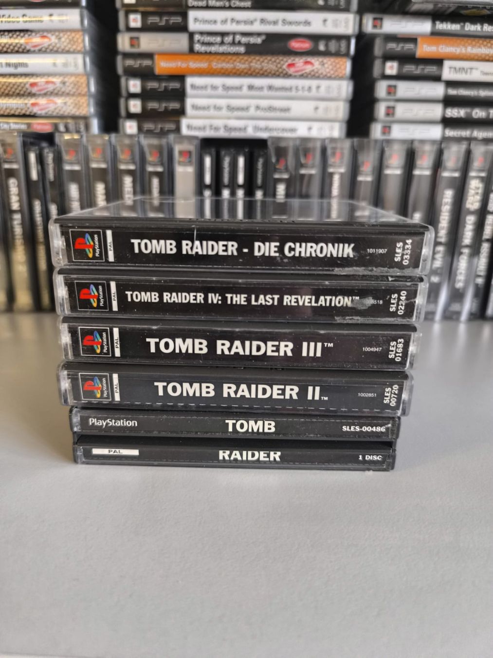 Jeux: Tomb Raider PS1 CIB– Collection complète – D'occasion à Conthey par costafrederico 3