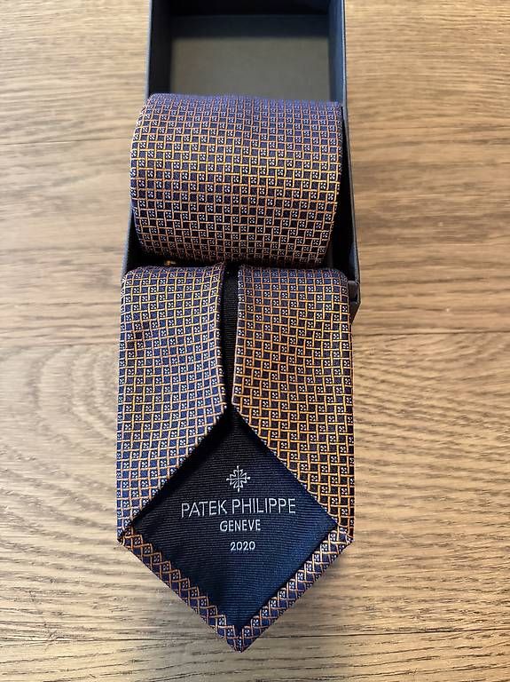 Cravatte: Patek Philippe Krawatte orange – Usato da Luzern venduto da Pascalito17