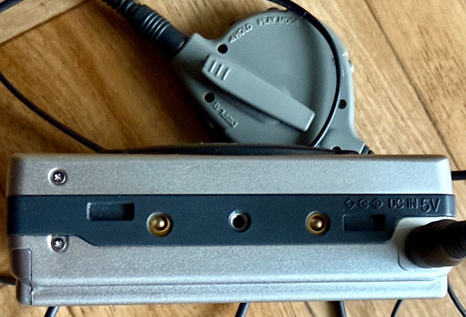 Minidisc: Sharp Minidisc portable Recorder Player MD-MS702H TOC Error – Defekt aus Aarau von Grogu66 5