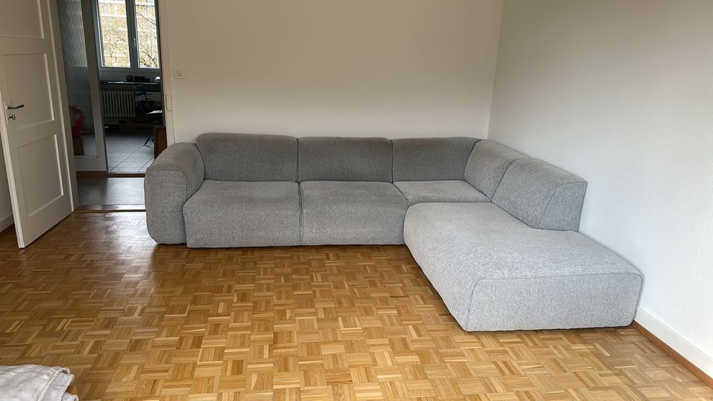 Ecksofa Hudson 3 Sitzer Mit Longchair