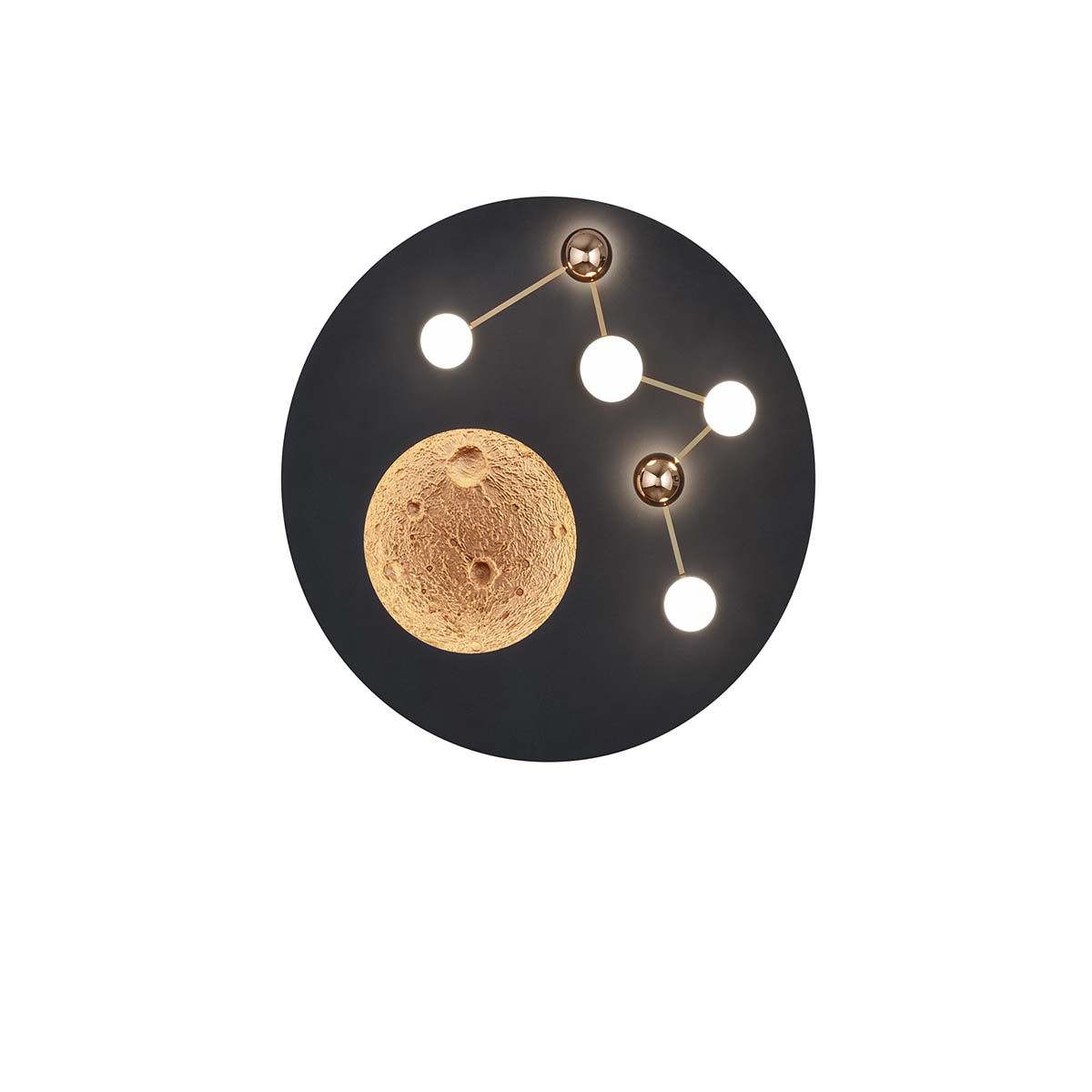 Kronleuchter & Deckenlampen: LED Deckenleuchte, Sterne, Mond, 50 cm Ø – Neu (gemäss Beschreibung) aus Kreuzlingen von Smart-Light 9