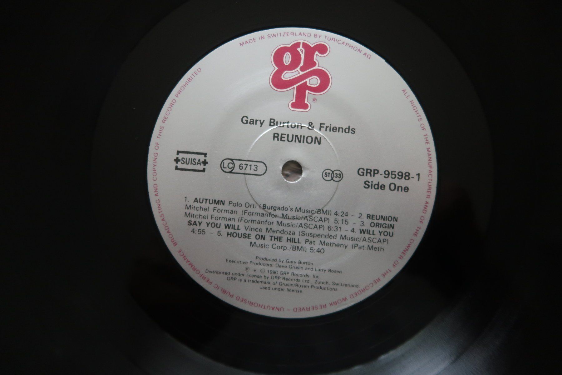 Dischi in vinile: GARY BURTON - REUNION - VINYL LP – Usato da Basel venduto da Patiscat 2