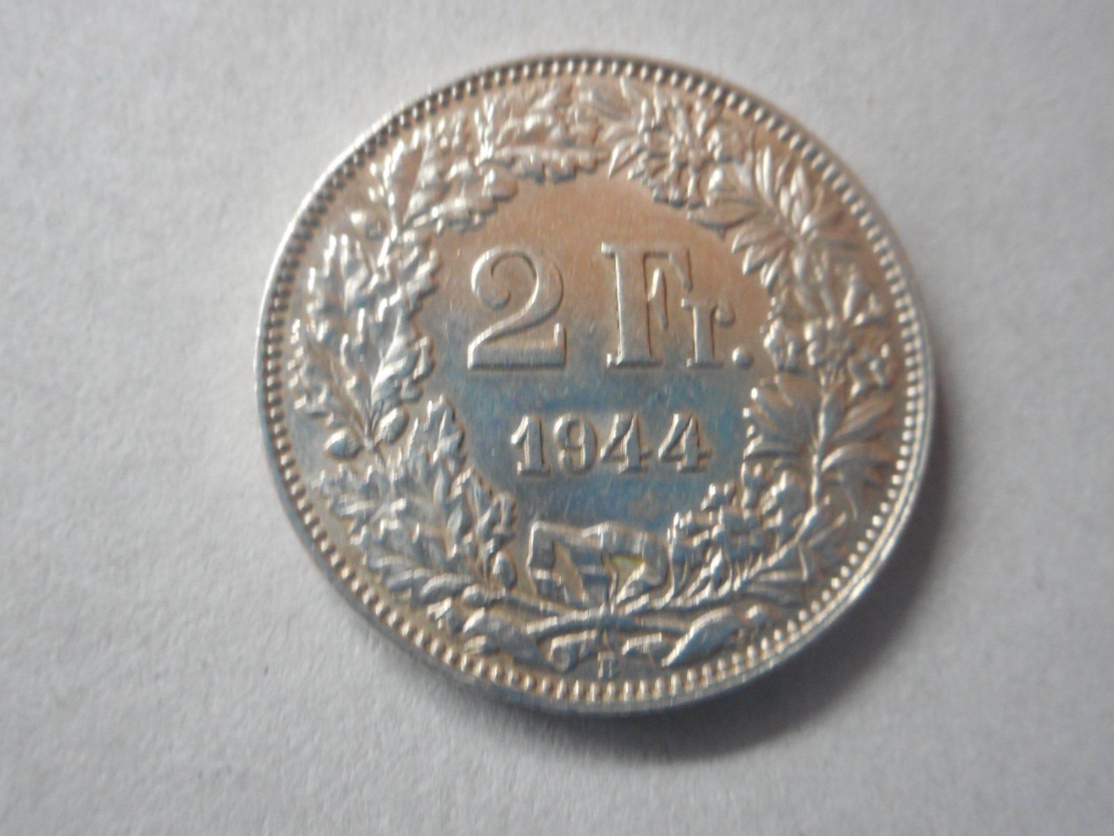 Tutti le monete: 2 Fr. 1944 silber – Usato da Kriegstetten venduto da pizlad2010 1