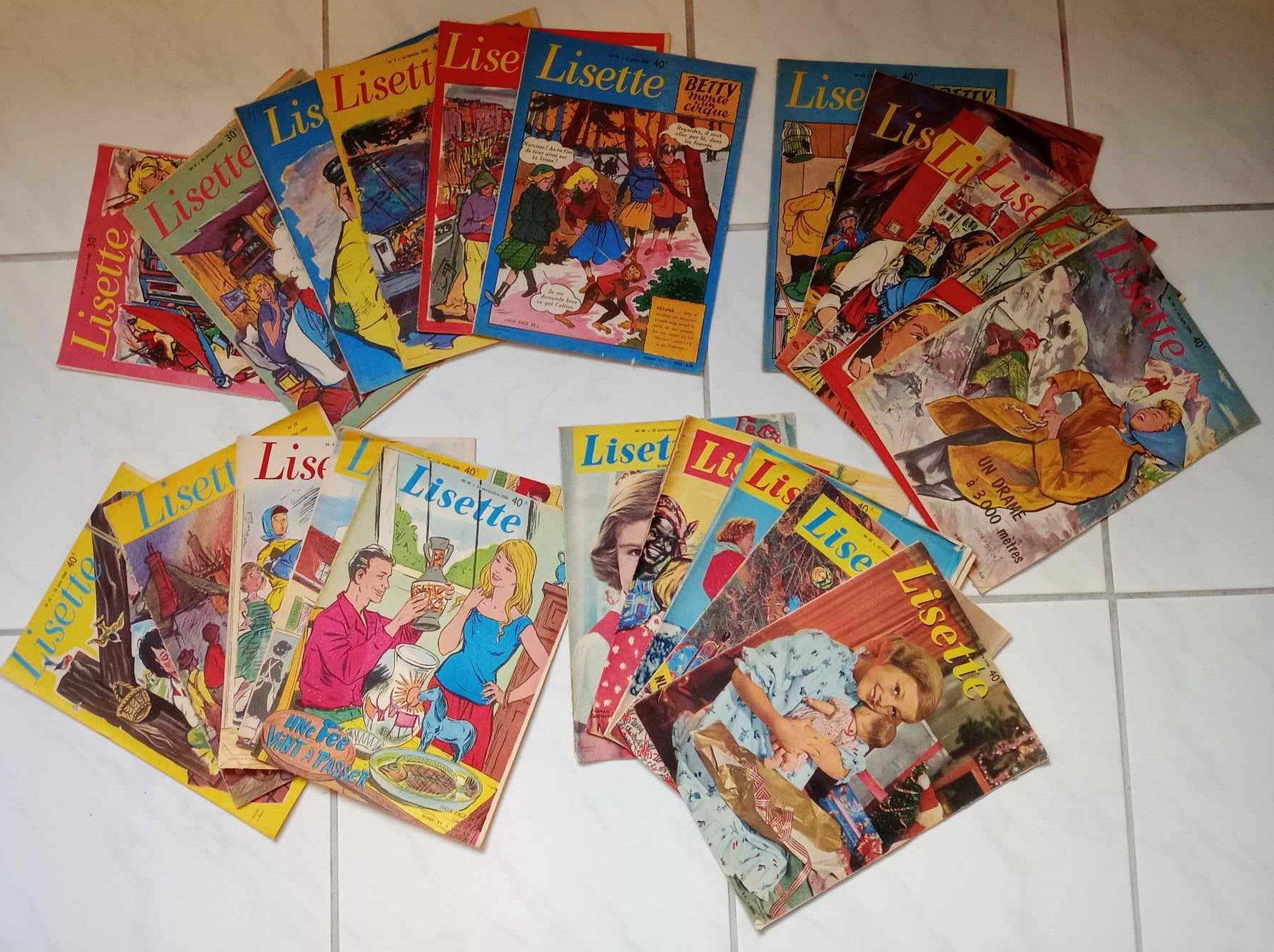 Comics: Lisette / année 1958 - 22 x – Gebraucht aus Le Locle von PereiraHugo 1
