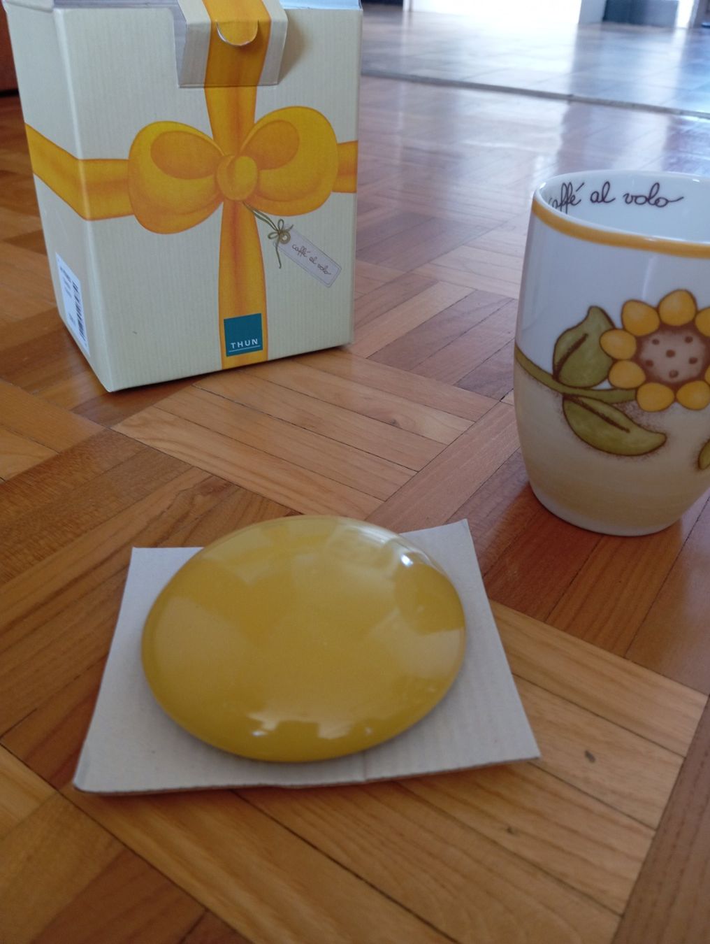 Tazze: NEU: THUN Kaffeetasse "Caffè al volo" – Nuovo e nell'imballaggio originale da Bioggio venduto da natan81 3