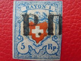 17II (Rayon I) T.40 B1-RO, mit P.D zentrischer-O, Kat 675.-+