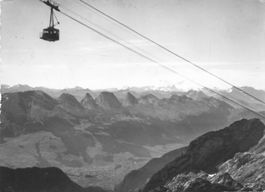 Säntis (AI) – Schwebebahn Blick auf Churfirsten G