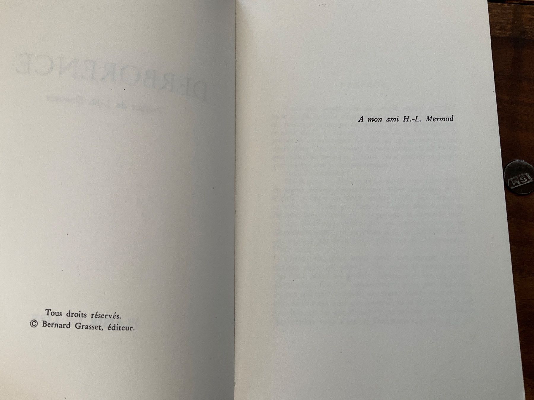 Bücher: Derborence, C.F. Ramuz - Plaisir de lire – Gebraucht aus Avenches von Lactobacille 1
