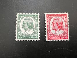 Deutsches Reich 1934  MiNr. 554-555  *  (5044)