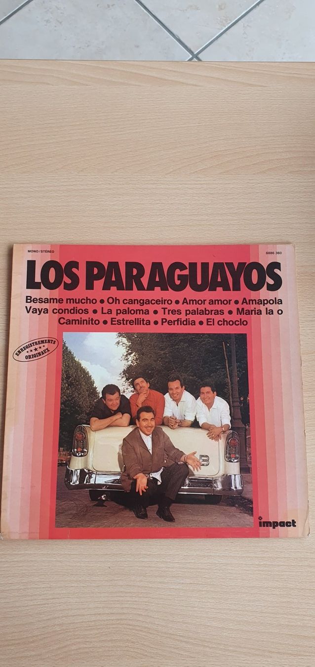 Dischi in vinile: 1 vinyle Los Paraguayos – Usato da Moutier venduto da mai_pq7w