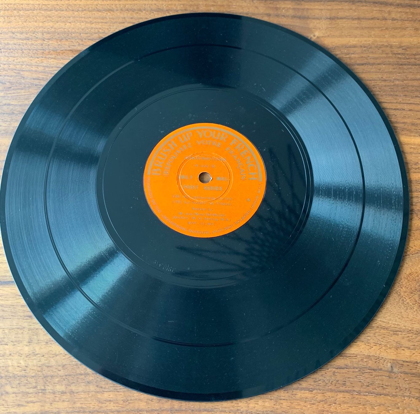 Dischi in vinile: Linguaphone Schellackplatten Sprachkurs Französisch – Usato da Opfikon venduto da BananaGio01 4