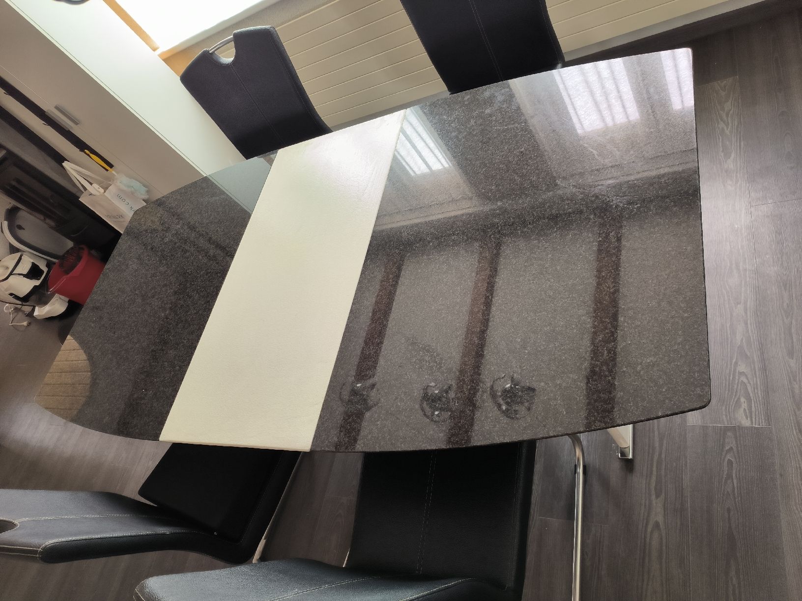 Tavoli: Esstisch massiv, Granit und Holz – Usato da Othmarsingen venduto da Othm13 3