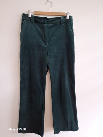 Pantalon velours La Redoute, taille 40, coupe confort