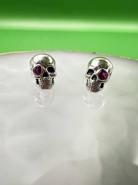 Altri gioielli: Schmuckset Schädel aus 925 Sterling Silber – Usato da Thalwil venduto da han_2b8c 5