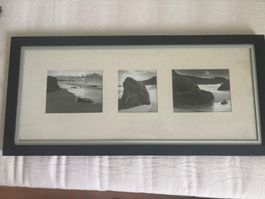 Elegantes Wandbild, Dreiteilig, Schwarz/Weiss, Top Zustand!