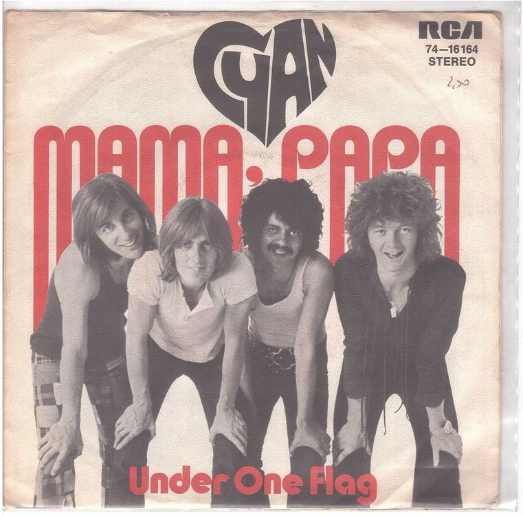 Dischi in vinile: Cyan  --  Mama Papa   Single7 – Usato da Oberwil (Dägerlen) venduto da thespecials