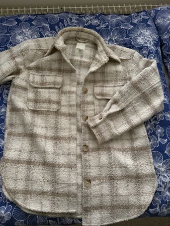 Trendige Übergangsjacke im Holzfäller-Stil, Grösse xs