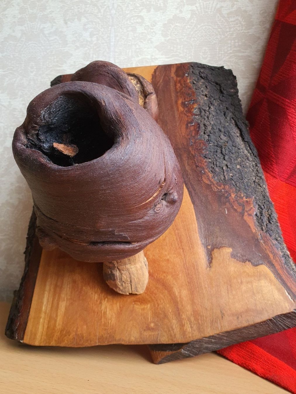 Articoli in legno: Sculpture sur bois, murale, Ph. Blanchet – Nuovo e nell'imballaggio originale da DUGNY (-Leytron) venduto da Rdeny 7