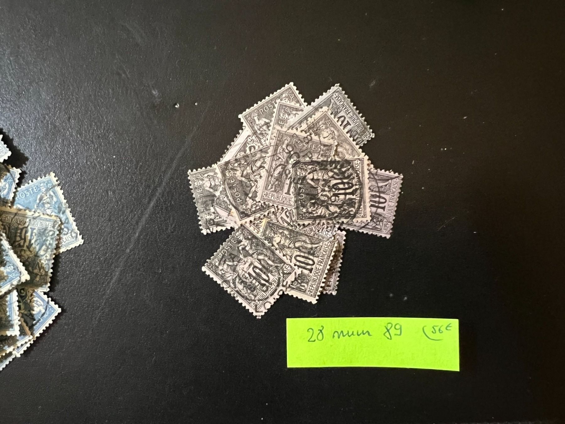 Tutti i francobolli: Super lot 600 type II SAGE oblitérés – Usato da Lausanne venduto da ffhoud 1