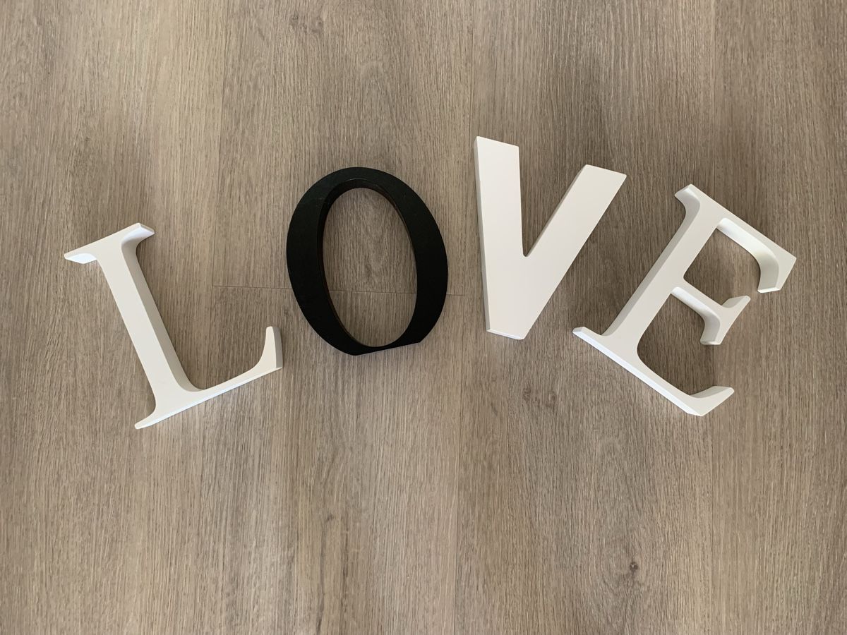 Tutte le decorazioni: Lettres décoration  – Usato da Gland venduto da TallyEva