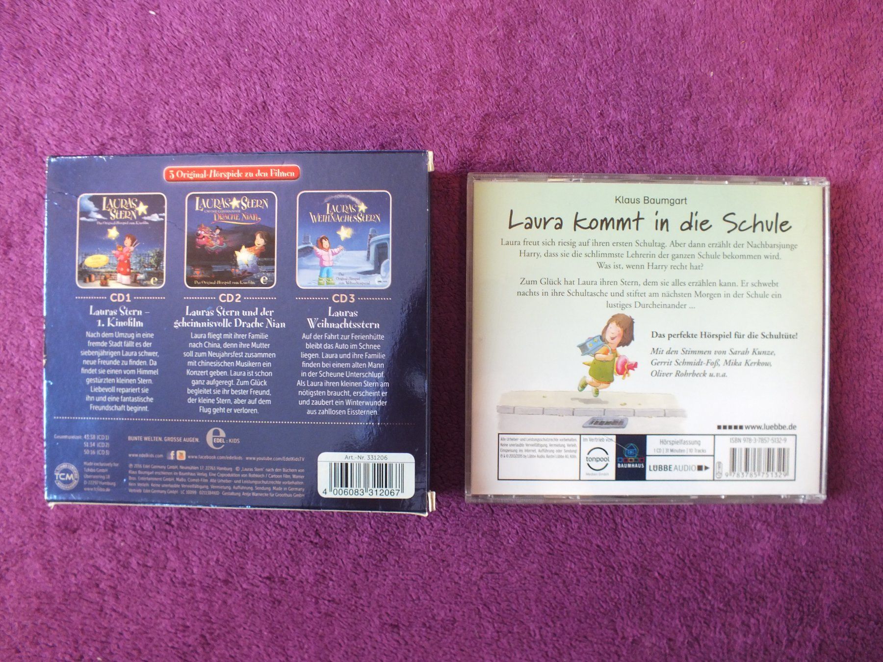 CDs: 7 - Lauras Stern - Hörspiel - CD´s – Gebraucht aus Müllheim Dorf von Seeeule01 4
