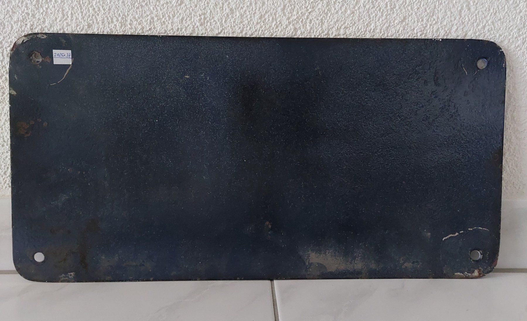 Schilder: Emailschild Chemin du Closelet plaque émaillée Lausanne – Gebraucht aus Schenkon von TG10 4