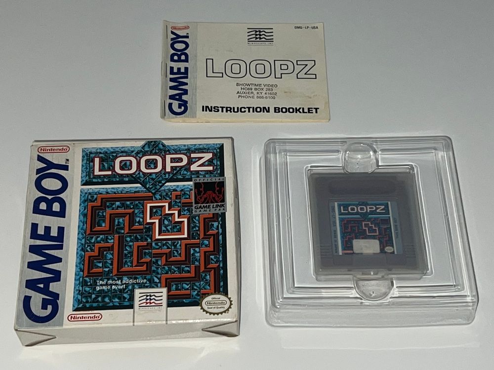 Nintendo Game Boy Classic (GB) Spiel - Loopz (OVP) | Acheter sur