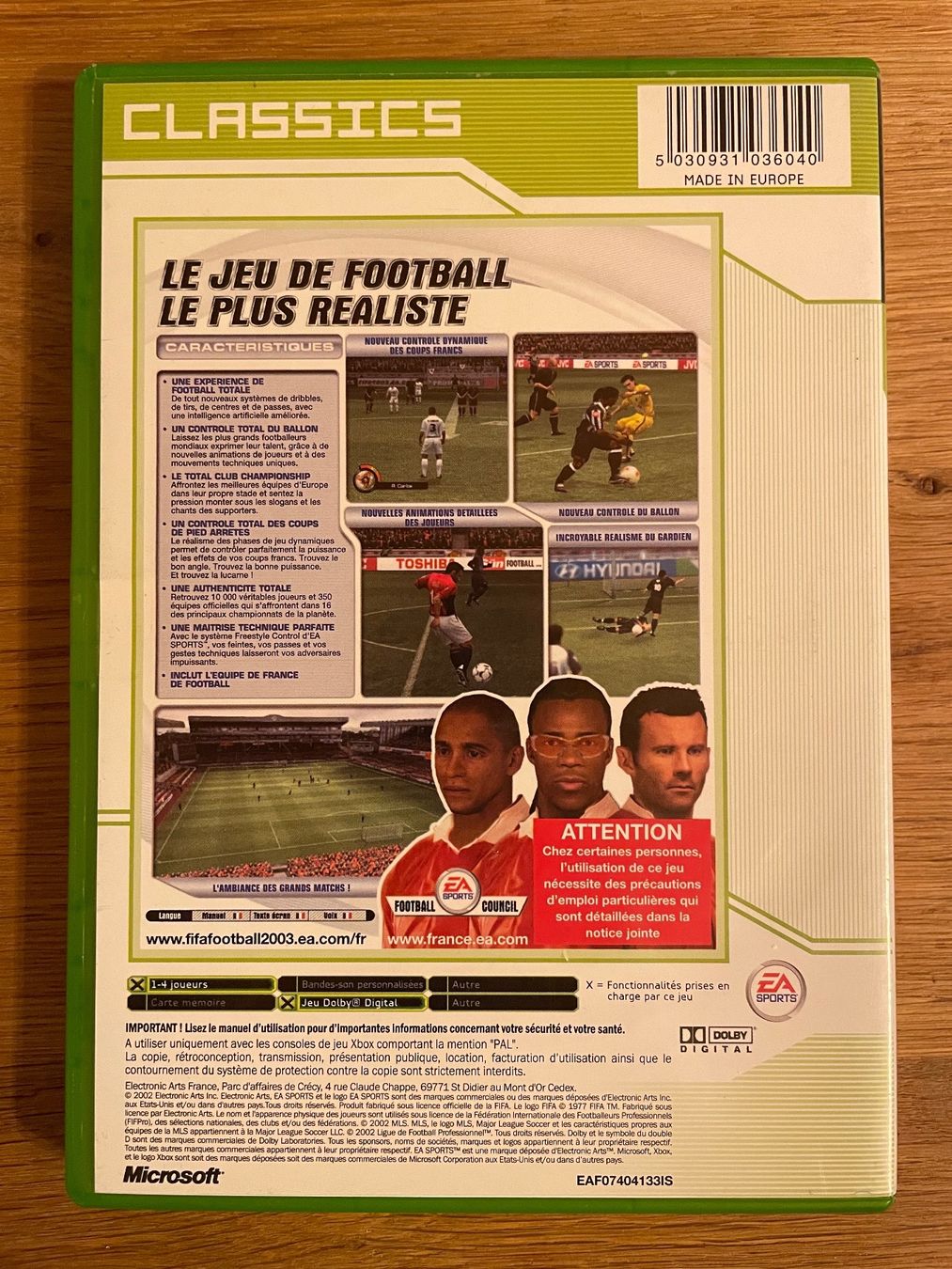 Microsoft Spiele: FIFA 2003 Xbox og – Gebraucht aus Perly von CMartin 1