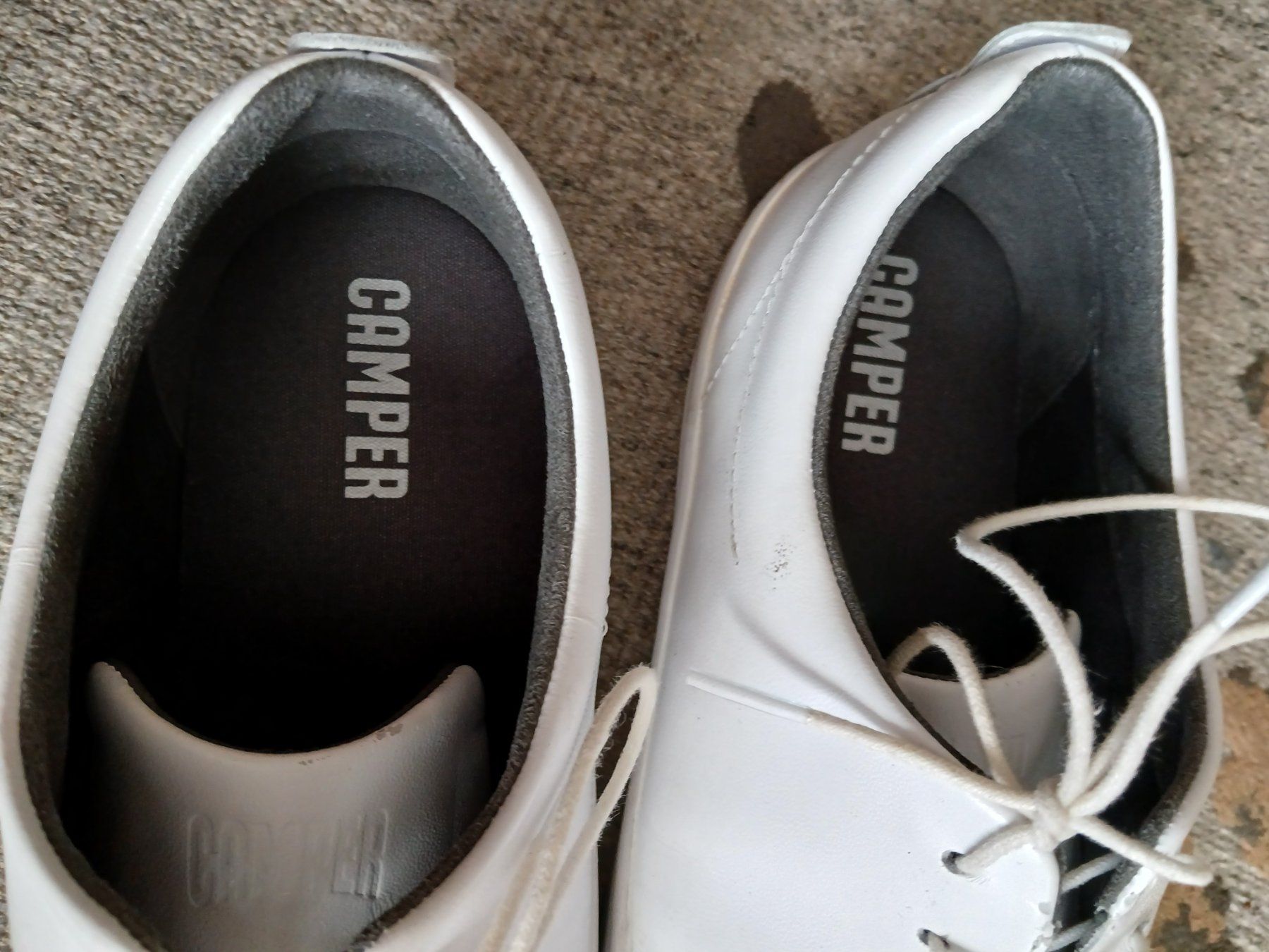 Camper Scarpe da donna: Camper Lederschuhe Gr 40 weiss – Usato da Zürich venduto da ast_8nph 5