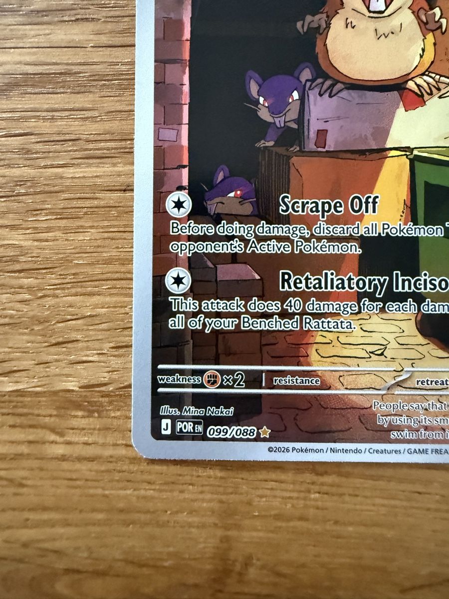 Pokémon Carte collezionabili: Raticate - 099/088 - Top Zustand!!  – Nuovo (secondo la descrizione) da Russikon venduto da fla_9nw2 3