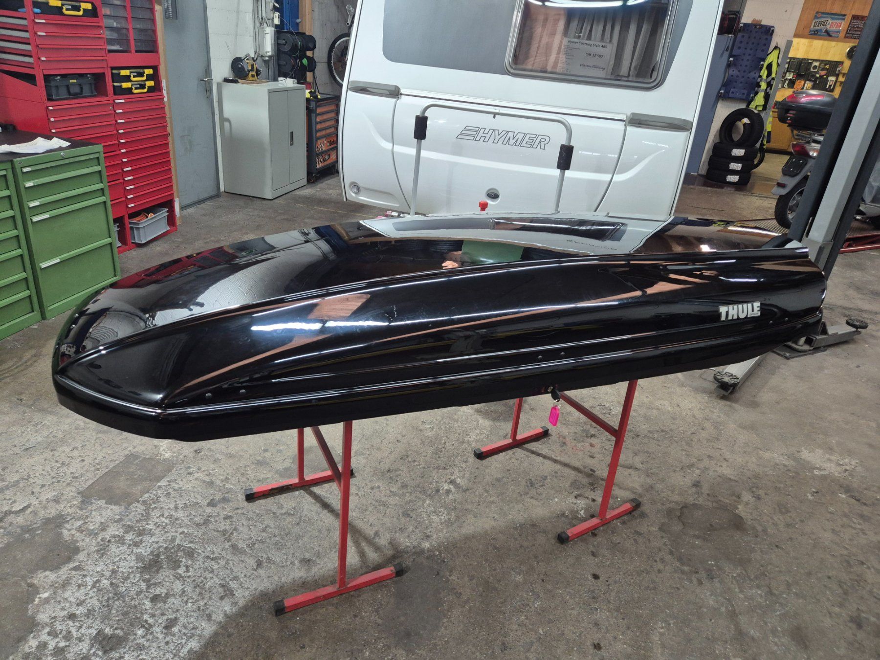 Thule Dachboxen: Dachbox Thule Dynamic 800 M – Gebraucht aus Heimberg von Visiontuning