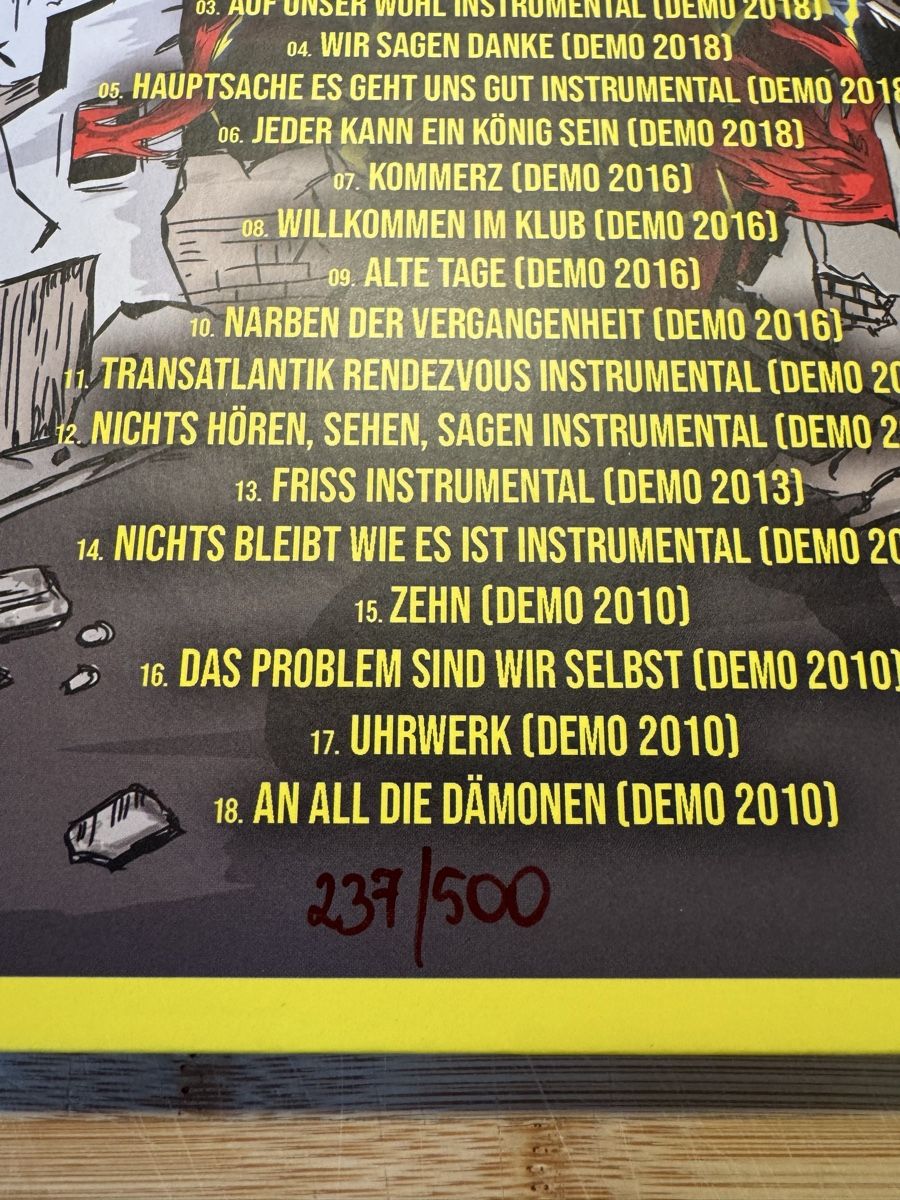 CD: Toxpack - Zwanzig.Tausend Volt - Limited Edition 237/500 – Nuovo (secondo la descrizione) da Uffikon venduto da matapaloz17 1