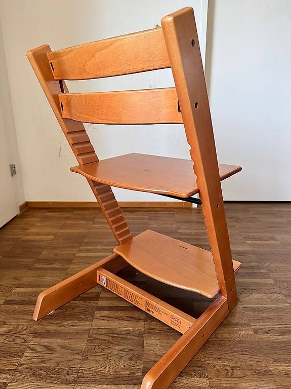Seggioloni: STOKKE Tripp-Trapp - holzfarben – Usato da Zürich venduto da verde666 1