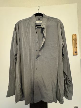 Chemise Homme Canda Taille M Grise - État Impeccable! 49