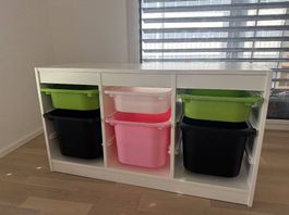 Ikea trofast regalrahmen mit Boxen