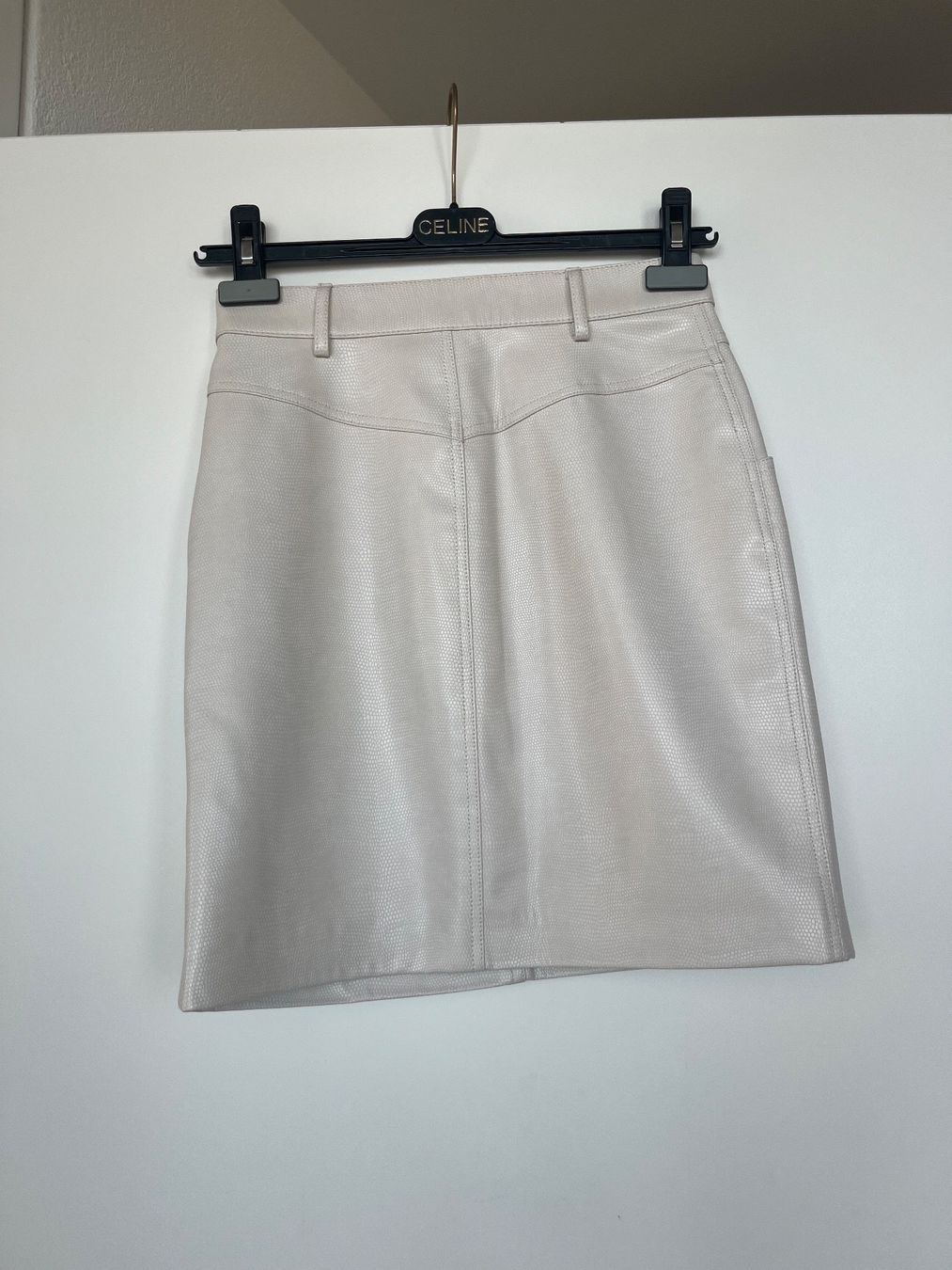 H&M Gonne: Jupe cuir beige – Nuovo (secondo la descrizione) da Neuchâtel venduto da Ariane_vn00 3