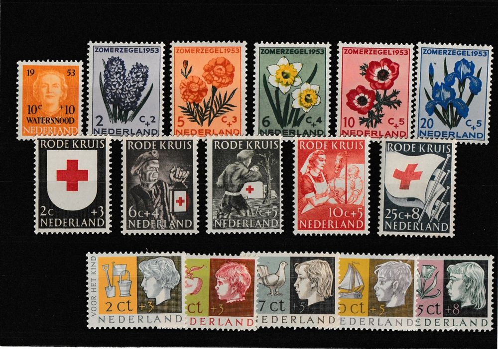 PROPHILA Briefmarken-Set Berlin (West) 1953 Komplett – Katalog-Nr. 101-113 Postfrisch ** MNH | Freiheitsglocke & Gedächtniskirche