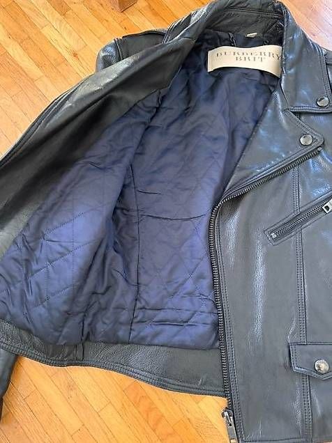 Burberry Giacche: Burberry Biker Jacke - Leder – Usato da Winterthur venduto da sto_2cfl 2