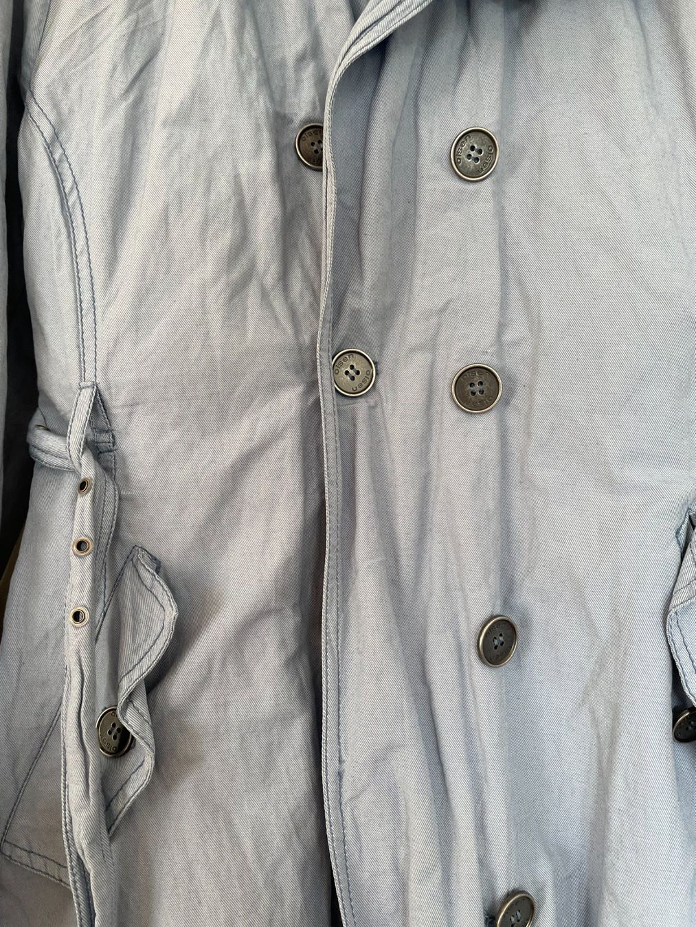 Mäntel: OLSEN hellblauer Mantel Gr. 42 – Gebraucht aus Unterentfelden von mar_kg6w 2