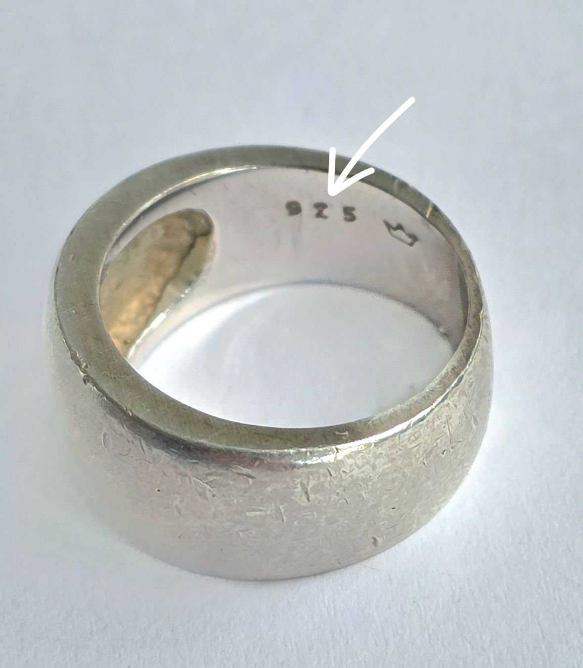 Bagues: Silber Ring mit kleinem Diamant – D'occasion à Zürich par Benedikt21 8