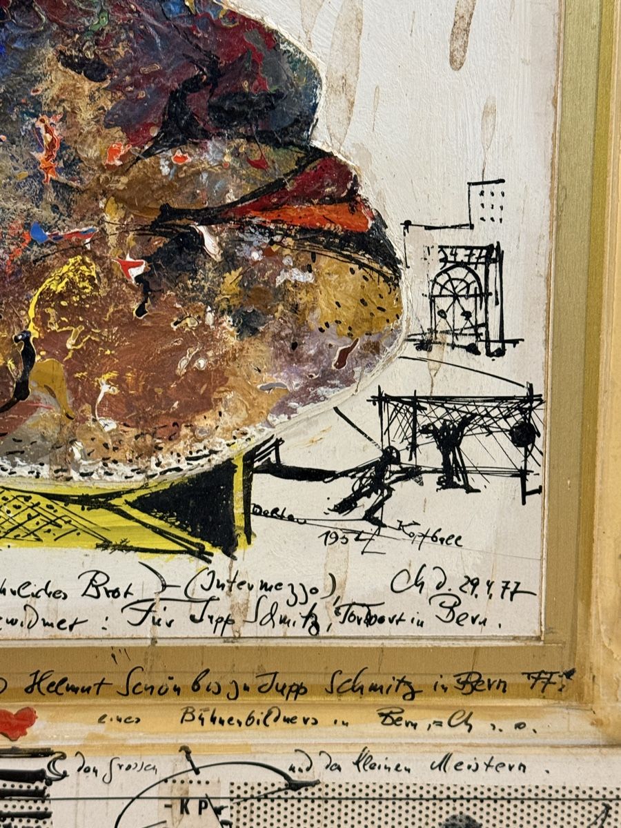 Dipinti: Originales Kunstwerk in Mischtechnik – Usato da Solothurn venduto da NUVICO 4