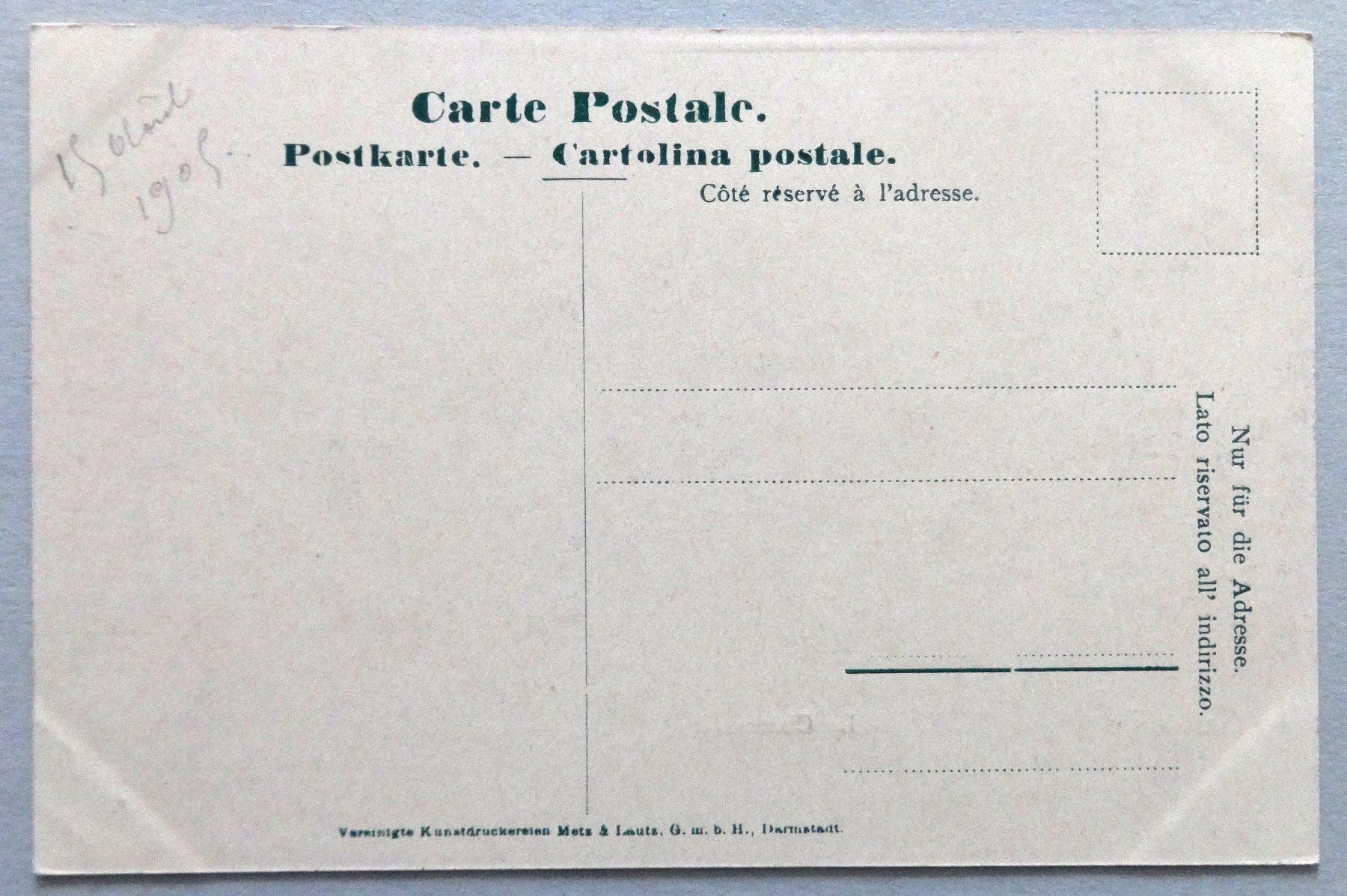 Cartoline postali: Lausanne - Le Château – Usato da Fétigny venduto da Billy2miny 1