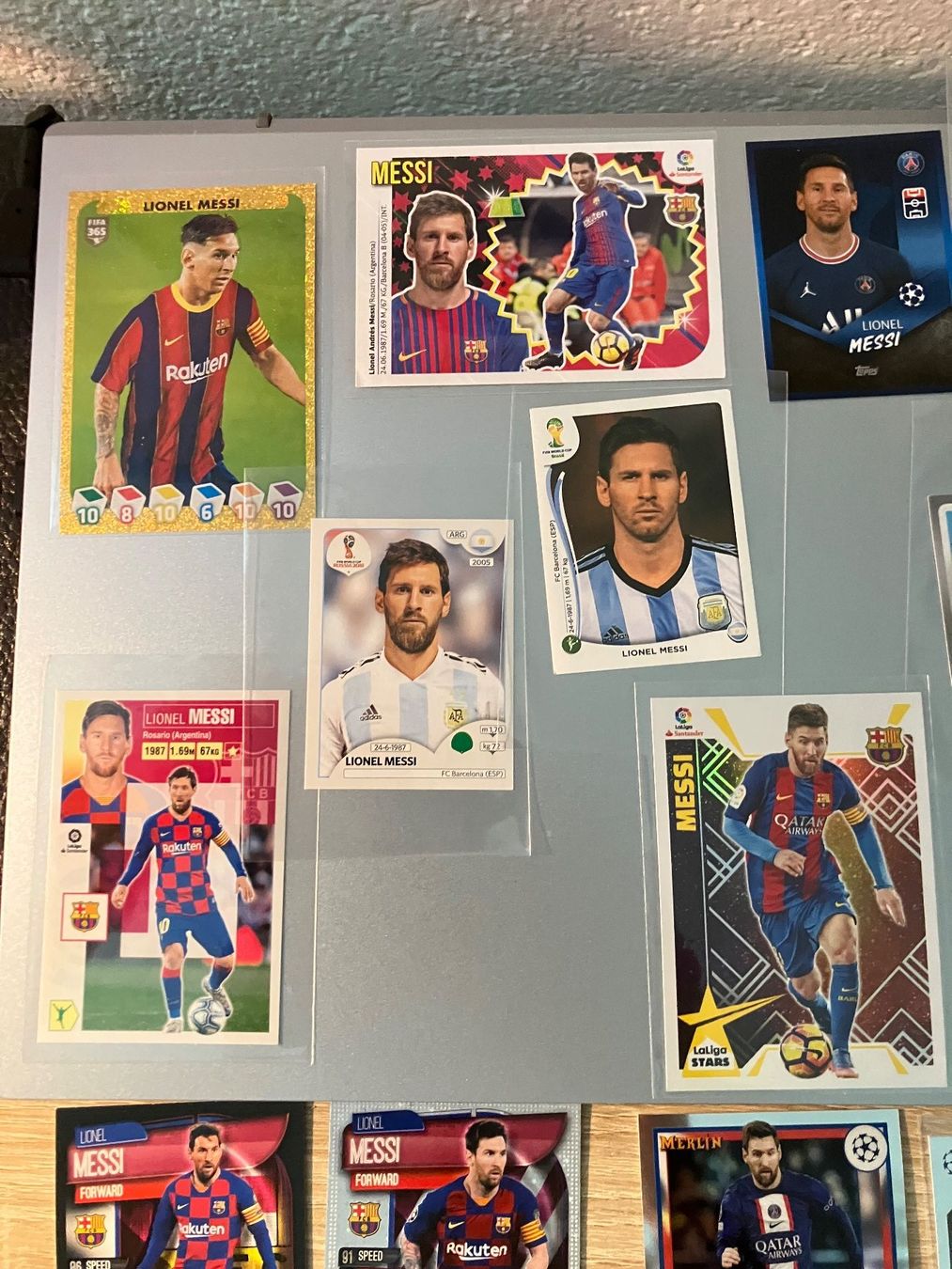 Panini Carte collezionabili: Panini Topps Lionel Messi Sammlung 21x Stk – Nuovo (secondo la descrizione) da Chur venduto da tozzi-stickerworld 1
